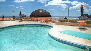 Seasonal outdoor pool