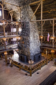 Old Faithful Inn Inside The Park Yellowstone National Park