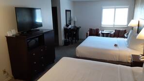 Desk, laptop workspace, iron/ironing board, free WiFi