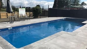 Seasonal outdoor pool