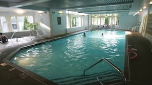 Indoor pool, seasonal outdoor pool, pool cabanas (surcharge)
