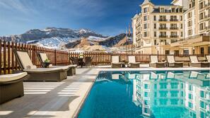 Indoor pool, outdoor pool