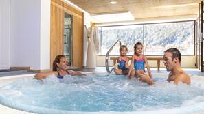 Indoor spa bath