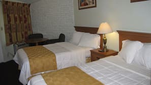 Desk, iron/ironing board, rollaway beds, free WiFi