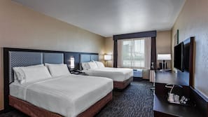 Memory foam beds, in-room safe, iron/ironing board