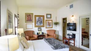 1 bedroom, premium bedding, individually decorated, desk