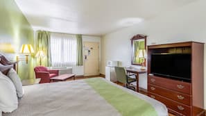 Soundproofing, WiFi, linens, wheelchair access
