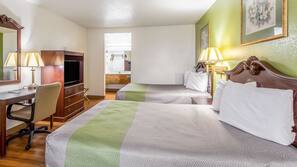 Soundproofing, WiFi, linens, wheelchair access