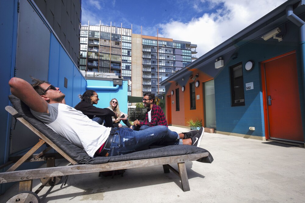 Terrace/patio, Melbourne Central YHA - Hostel