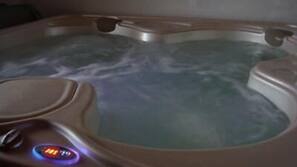 Indoor spa bath
