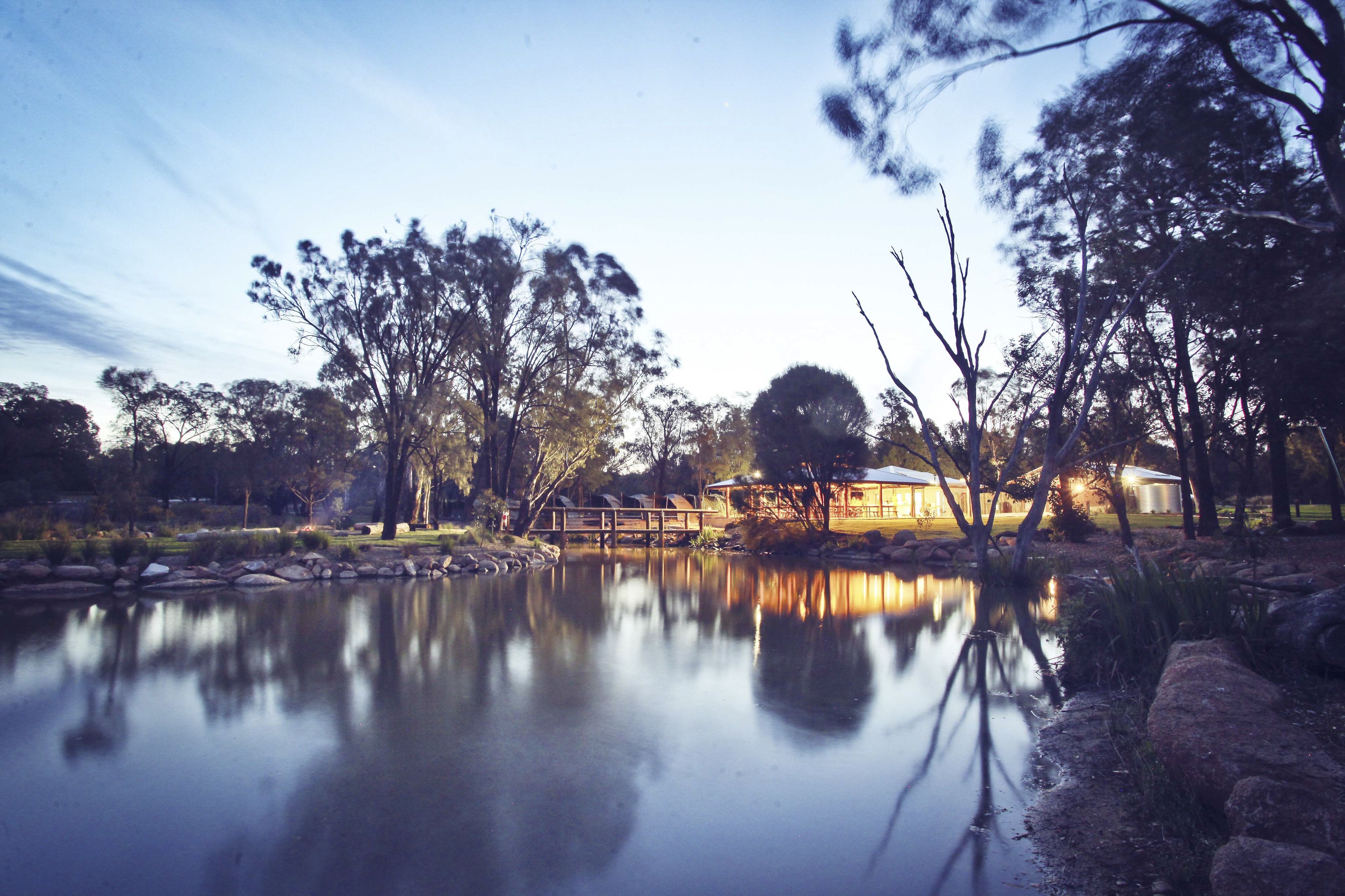 Billabong Camp at Taronga Western Plains