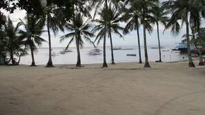 On the beach