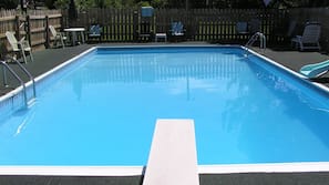 Seasonal outdoor pool