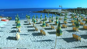 Privatstrand in der Nähe