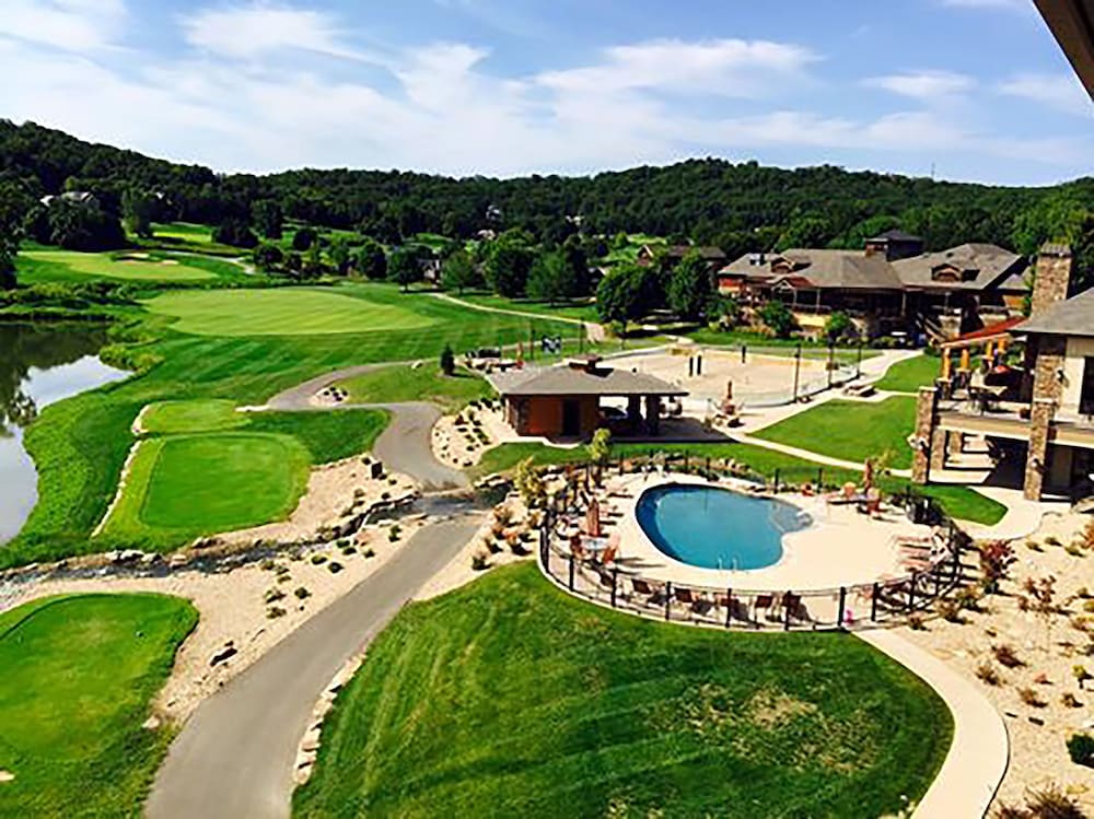 Aerial view, The Lodge at Old Kinderhook Golf Resort