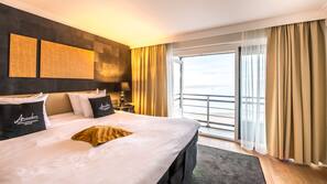 Hochwertige Bettwaren, Pillowtop-Betten, Minibar, Zimmersafe