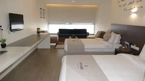 Minibar, in-room safe, desk, blackout drapes