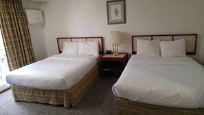 Standard Room, 2 Double Beds | Rollaway beds, free WiFi, bed sheets