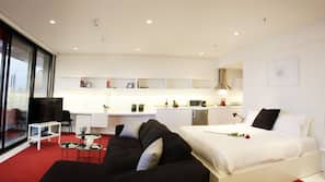 Minibar, in-room safe, desk, blackout drapes