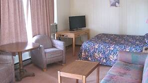 Desk, iron/ironing board, free WiFi