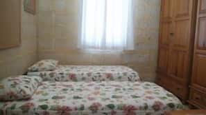 Blackout curtains, free cots/infant beds, rollaway beds, free WiFi