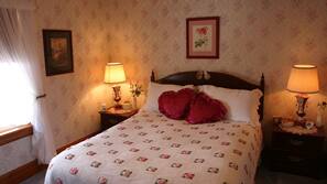 Premium bedding, individually decorated, individually furnished