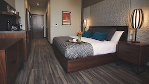 Premium bedding, minibar, in-room safe, desk