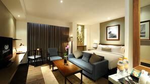 In-room safe, desk, iron/ironing board, rollaway beds