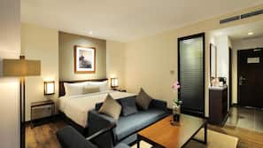 In-room safe, desk, iron/ironing board, rollaway beds