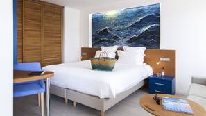 Hochwertige Bettwaren, Minibar, Zimmersafe, kostenloses WLAN