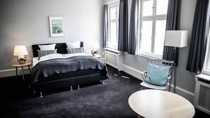 Individuell inredning, unika möbler, gratis wi-fi och sängkläder