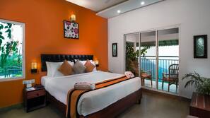 Premium bedding, minibar, in-room safe, rollaway beds
