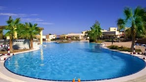Indoor pool, seasonal outdoor pool