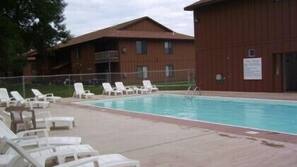 Indoor pool, seasonal outdoor pool