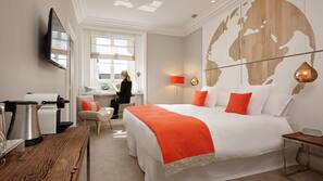 1 chambre, literie de qualité supérieure, minibar