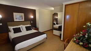 Minibar, rideaux occultants, chambres insonorisées, lits bébé (gratuits)