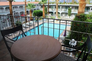 Room, 2 Double Beds | In-room safe, desk, iron/ironing board, free cribs/infant beds