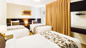 20 bedrooms, premium bedding, in-room safe, desk