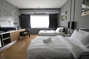 Minibar, in-room safe, desk, soundproofing