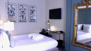 Premium bedding, in-room safe, desk, blackout curtains