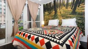 1 bedroom, desk, iron/ironing board, free WiFi