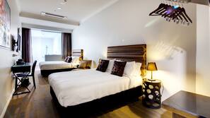 Premium bedding, in-room safe, desk, blackout curtains