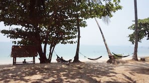 On the beach
