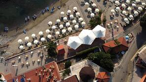 Spiaggia privata, navetta gratuita per la spiaggia, lettini da mare