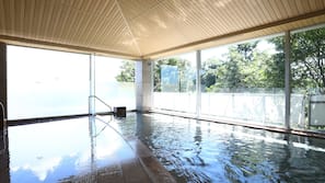Indoor spa bath