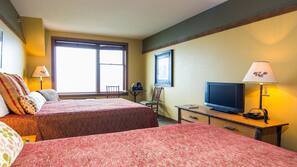Laptop workspace, iron/ironing board, cribs/infant beds, rollaway beds