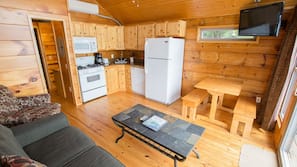 edinboro lake cabins resort erie flat screen tv