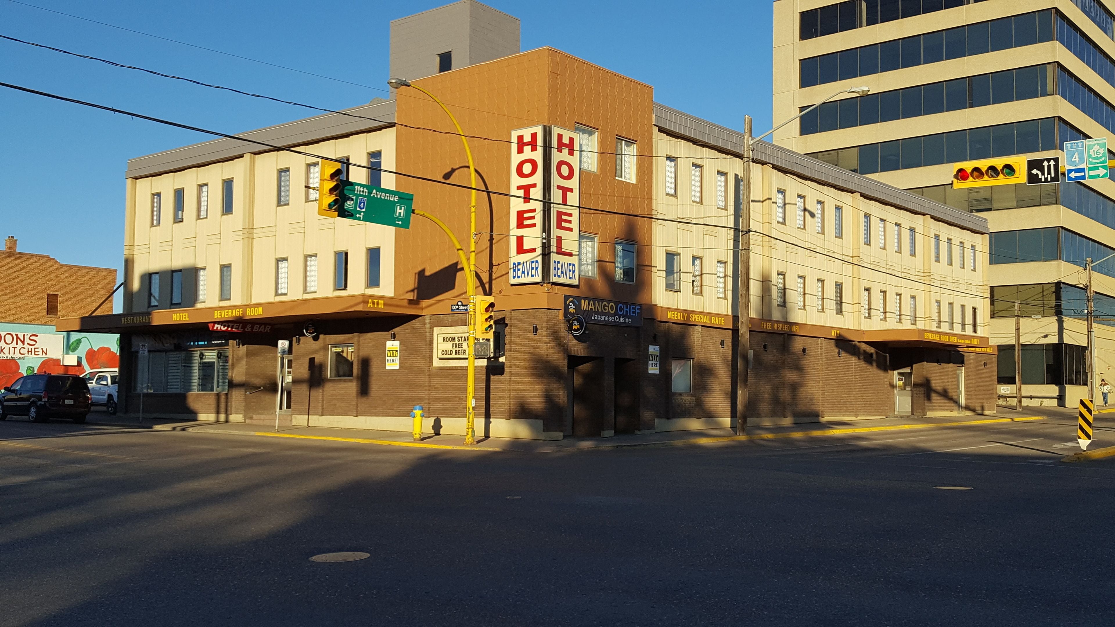 Beaver Hotel in North Battleford, Canada