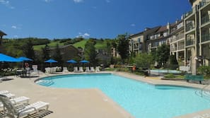 Seasonal outdoor pool