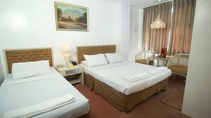 Minibar, desk, free WiFi, linens